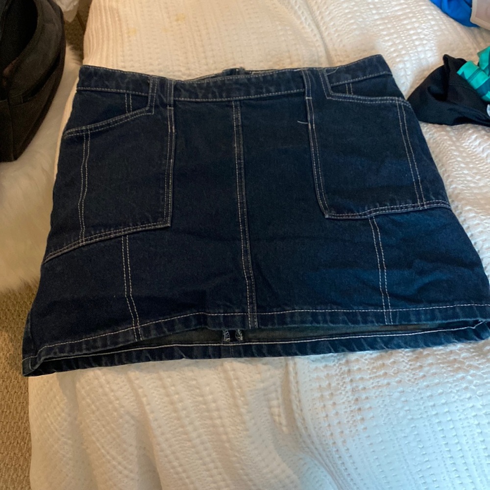 Denim skirt